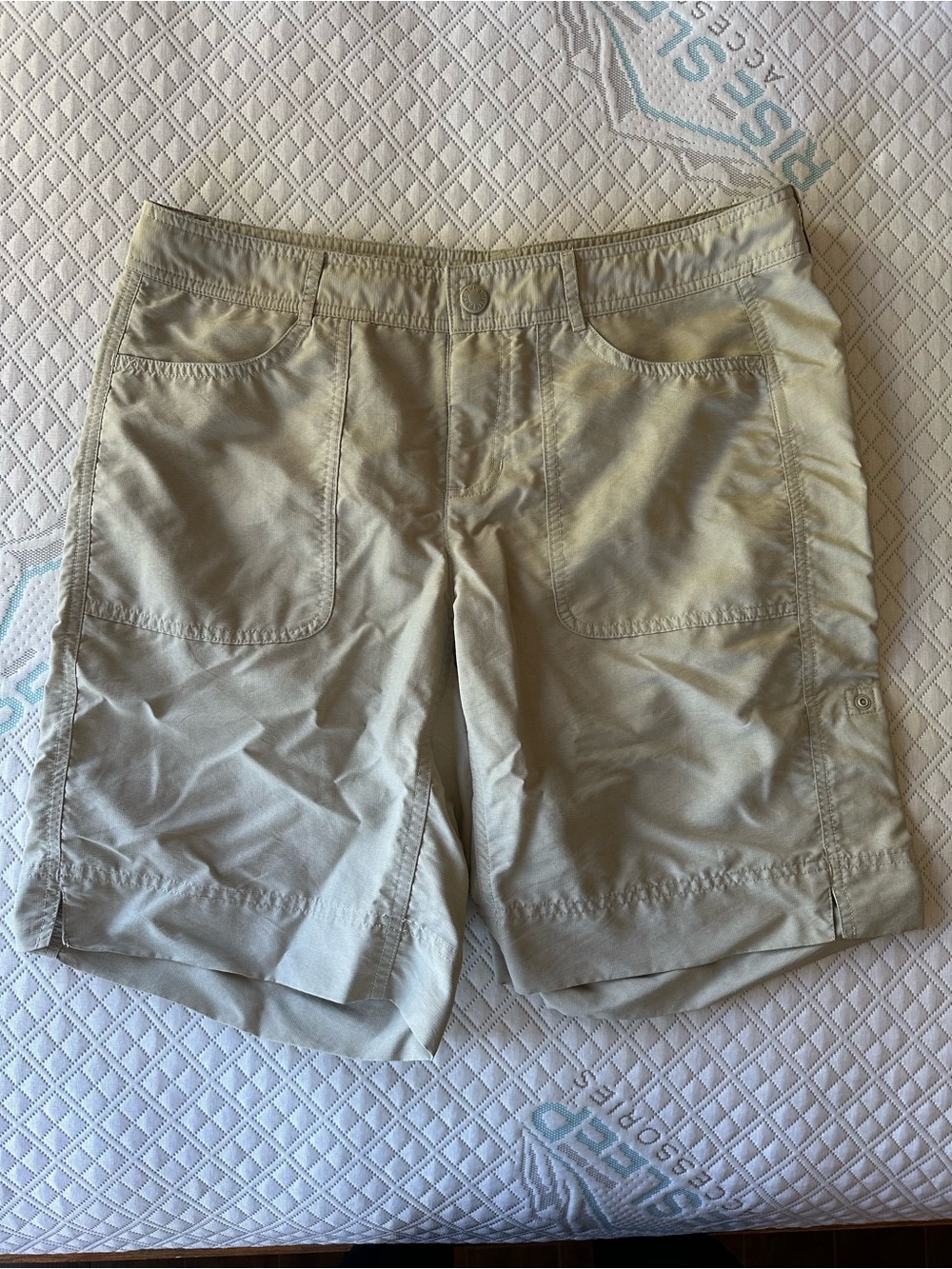 The North Face Womens Light Tan Cargo Shorts